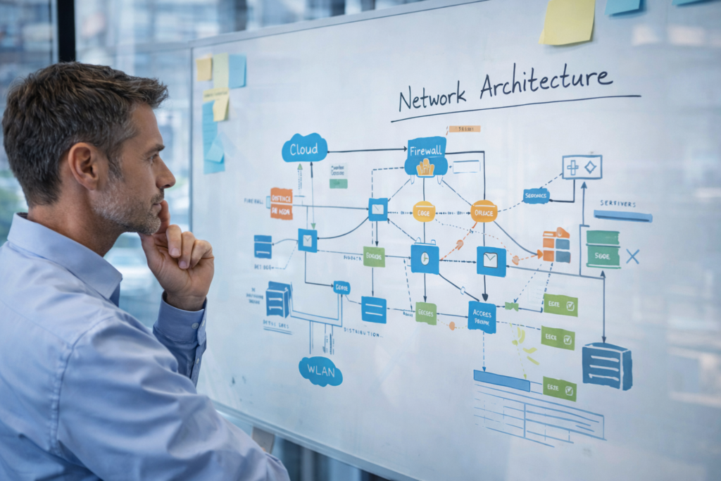 Network architecture design and segmentation