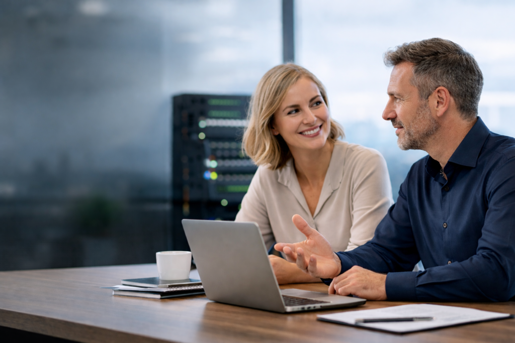 Business network security services