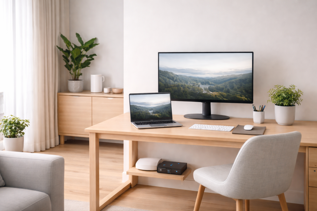 Home office and remote work network setup